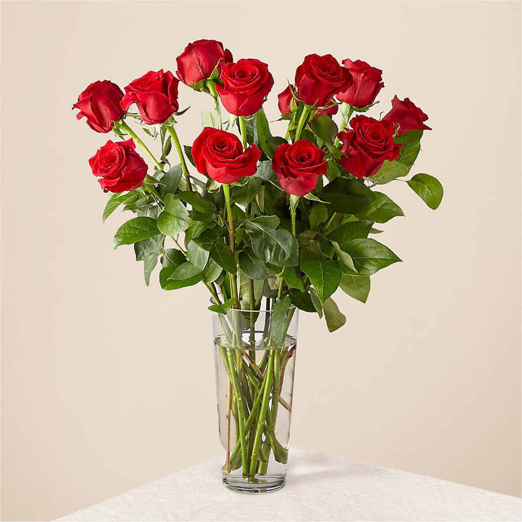 Long Stem Red Rose Bouquet – Flowers By Henry Llc, Louisburg NC