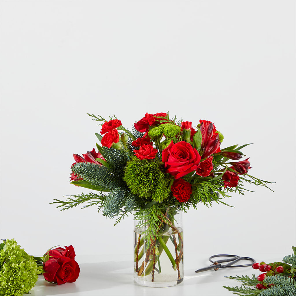 Merry Moment Bouquet – A Florist Original – Flowers By Henry Llc, Louisburg NC
