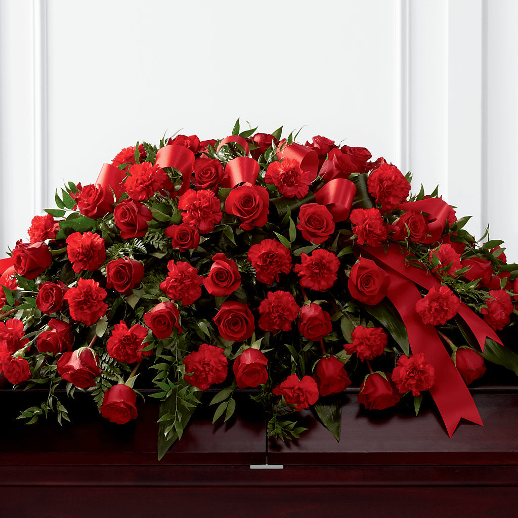 Tribute of Life Casket Spray – Flowers By Henry Llc, Louisburg NC