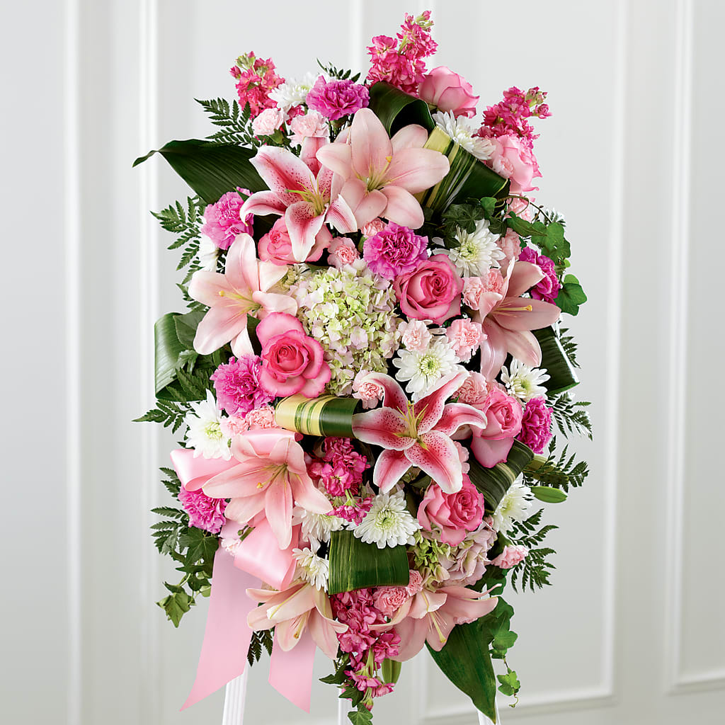 Comforting Standing Spray – Flowers By Henry Llc, Louisburg NC
