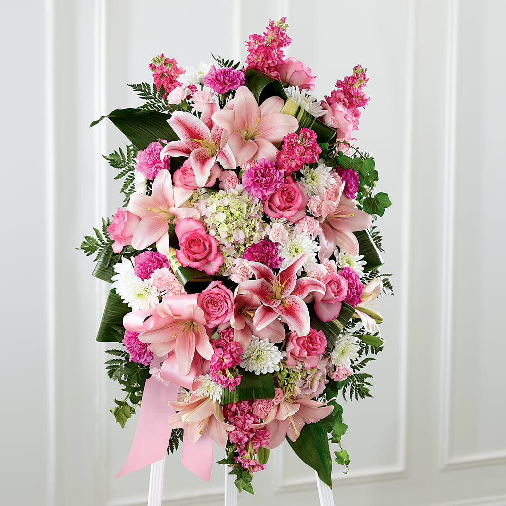 Comforting Standing Spray – Flowers By Henry Llc, Louisburg NC
