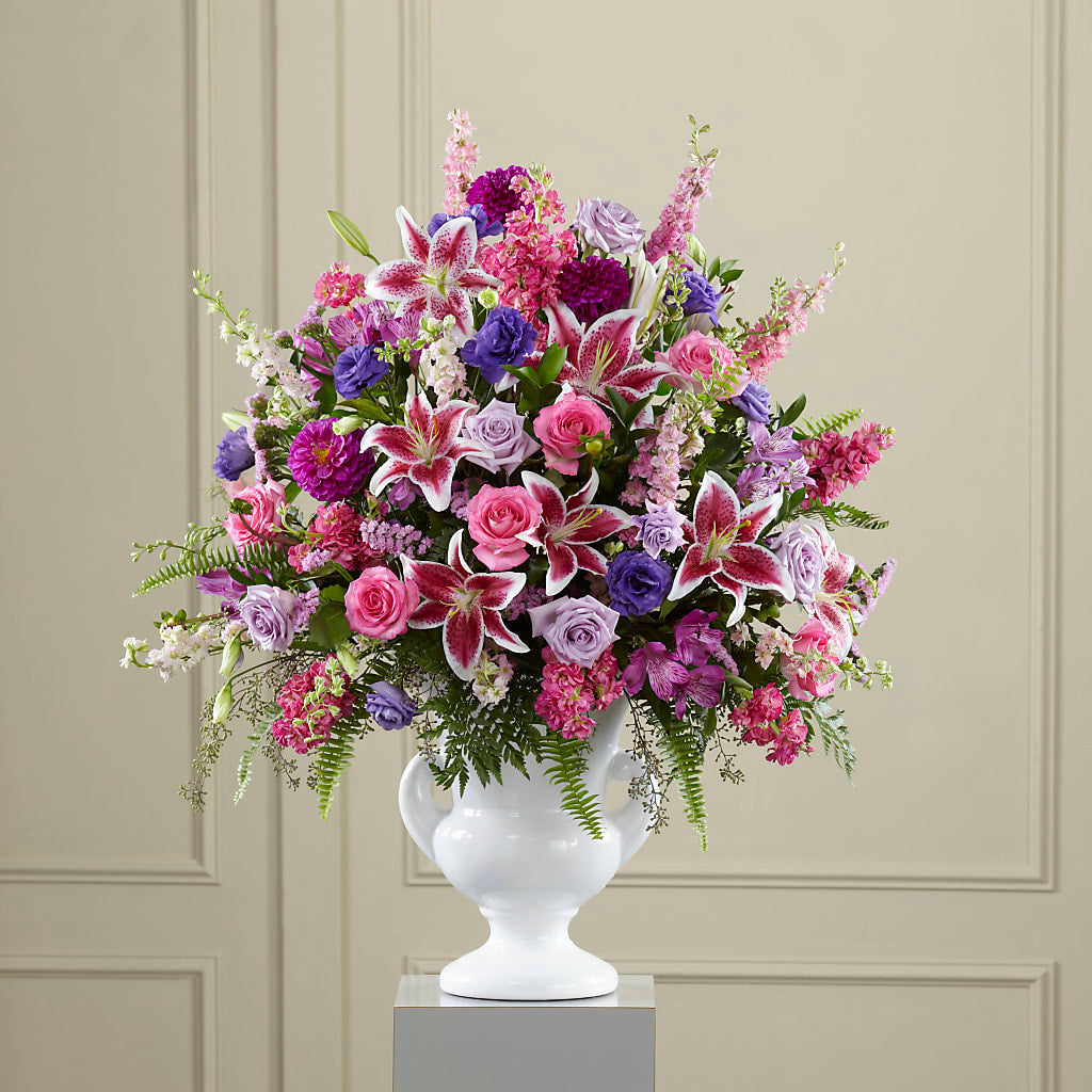 Peaceful Tribute Arrangement – Flowers By Henry Llc, Louisburg NC