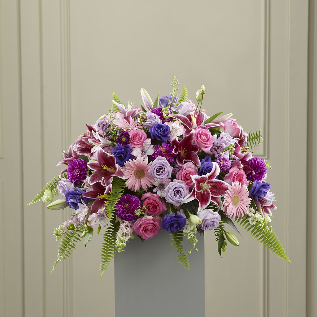 Fare Thee Well Pedestal – Flowers By Henry Llc, Louisburg NC