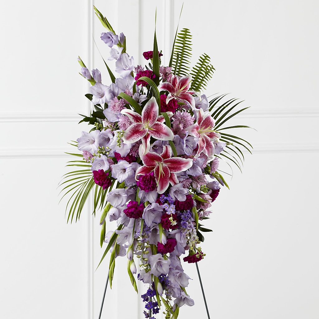 Tender Touch Standing Spray – Flowers By Henry Llc, Louisburg NC