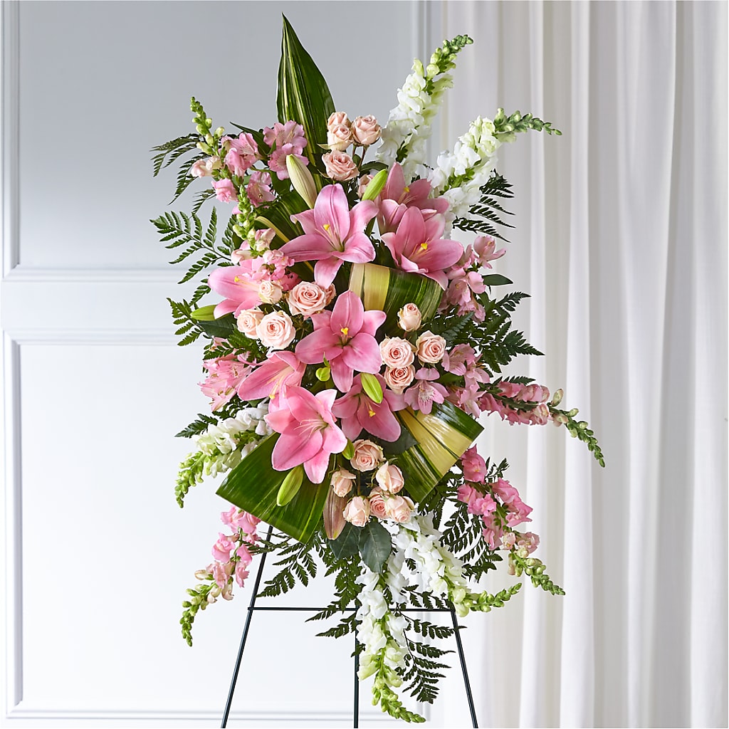 Elegant Embrace Standing Spray – Flowers By Henry Llc, Louisburg NC