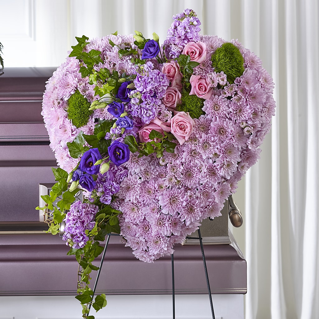 Treasured Love Standing Heart – Flowers By Henry Llc, Louisburg NC