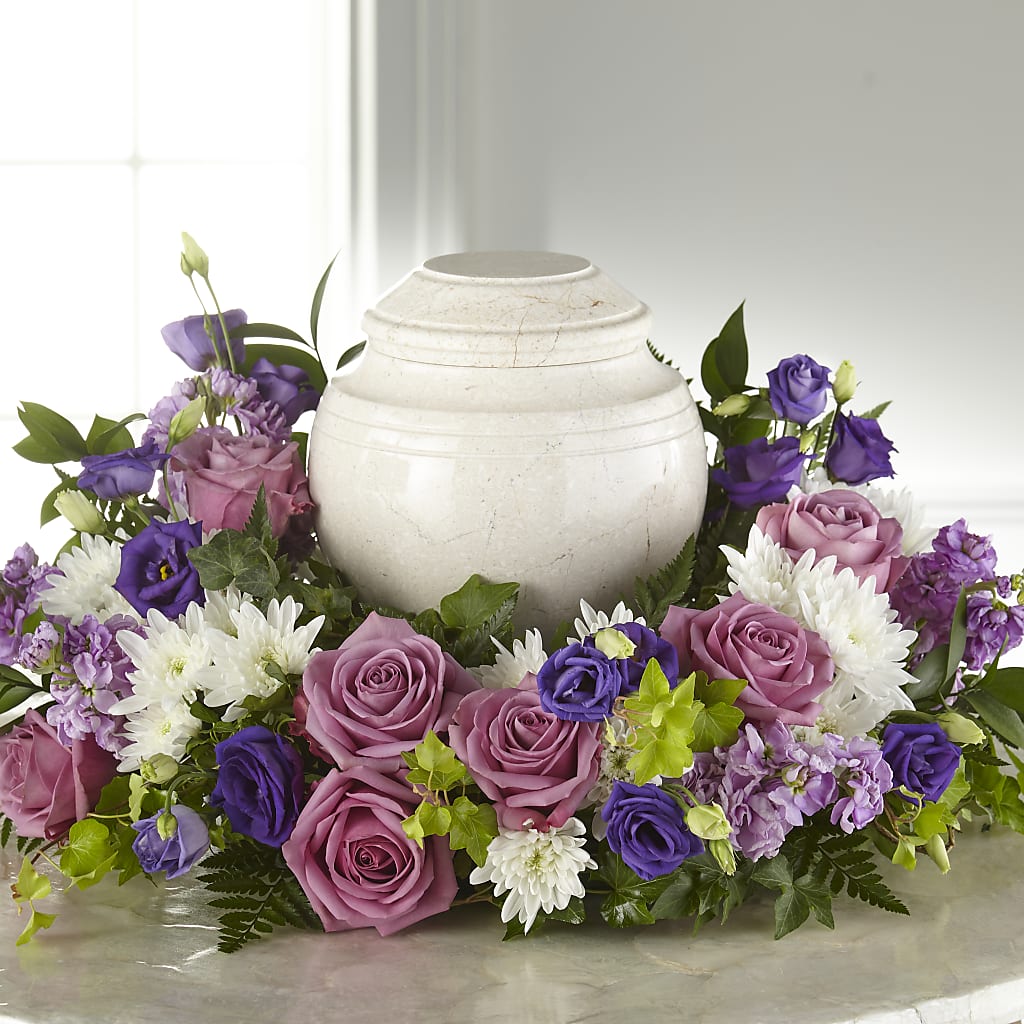 Blooming Sympathy Cremation Adornment – Flowers By Henry Llc, Louisburg NC
