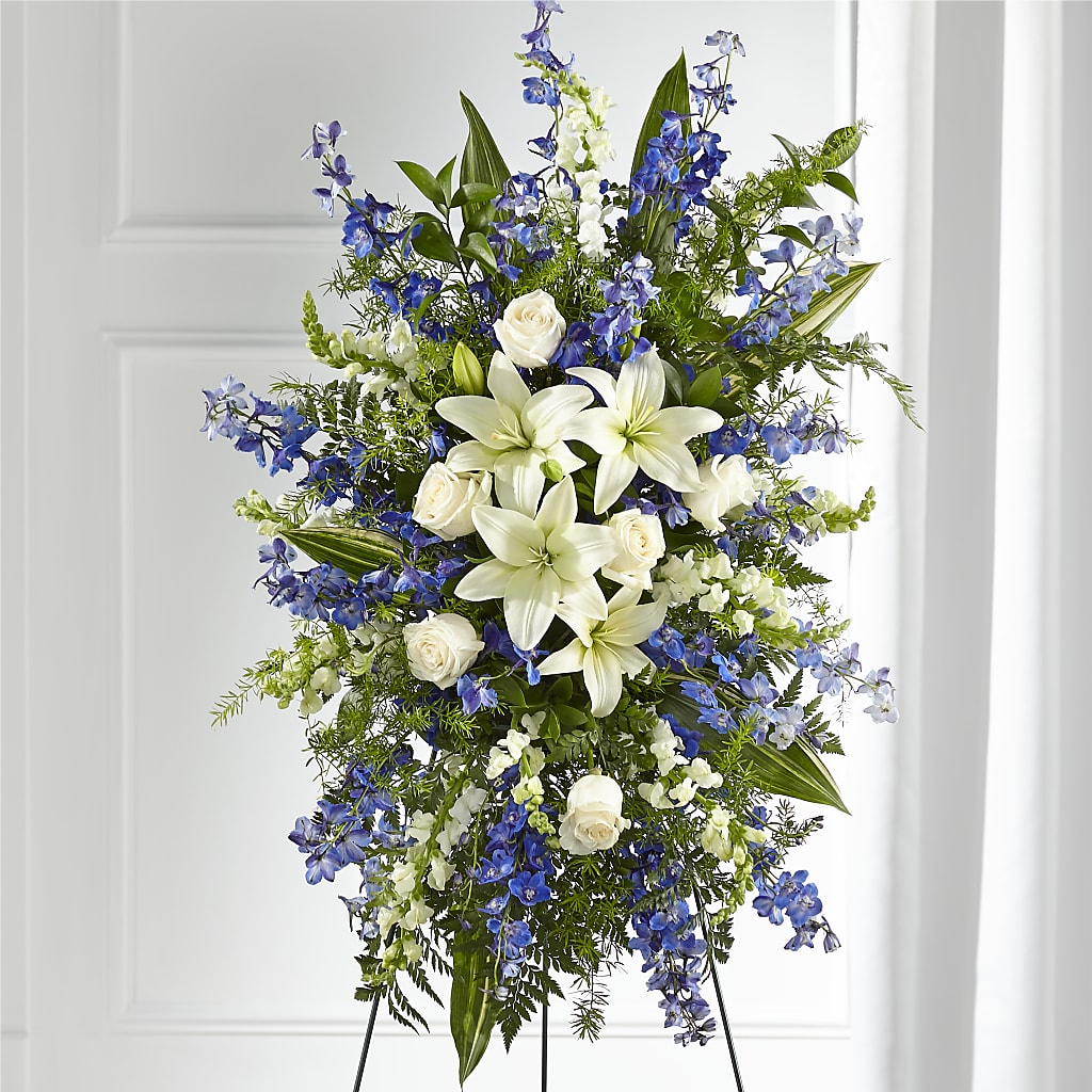 Faithful Friend Standing Spray – Flowers By Henry Llc, Louisburg NC
