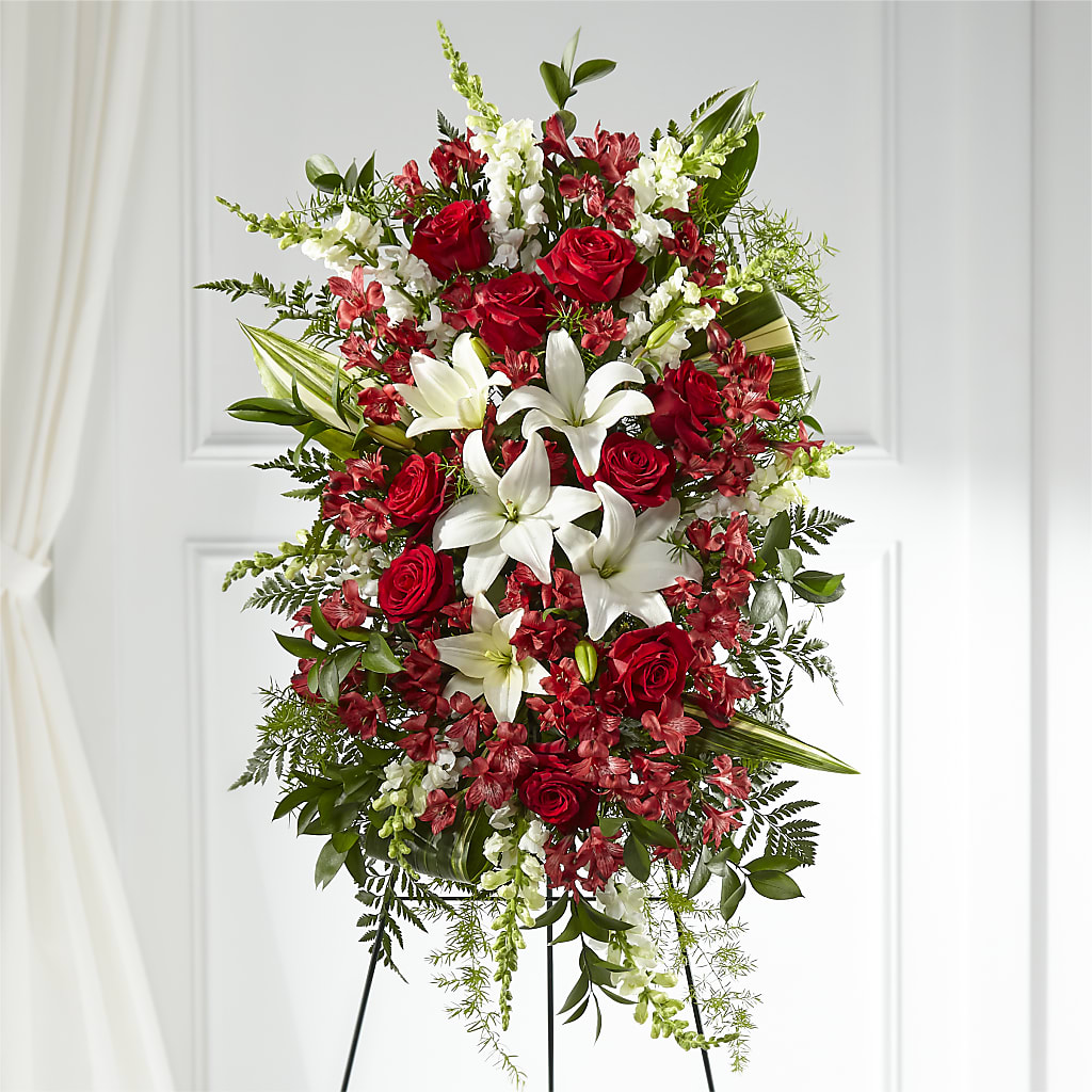 Everlasting Memory Standing Spray – Flowers By Henry Llc, Louisburg NC