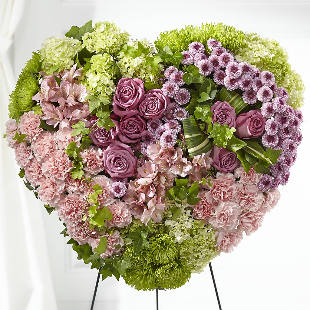 Heartwarming Standing Heart – Flowers By Henry Llc, Louisburg NC