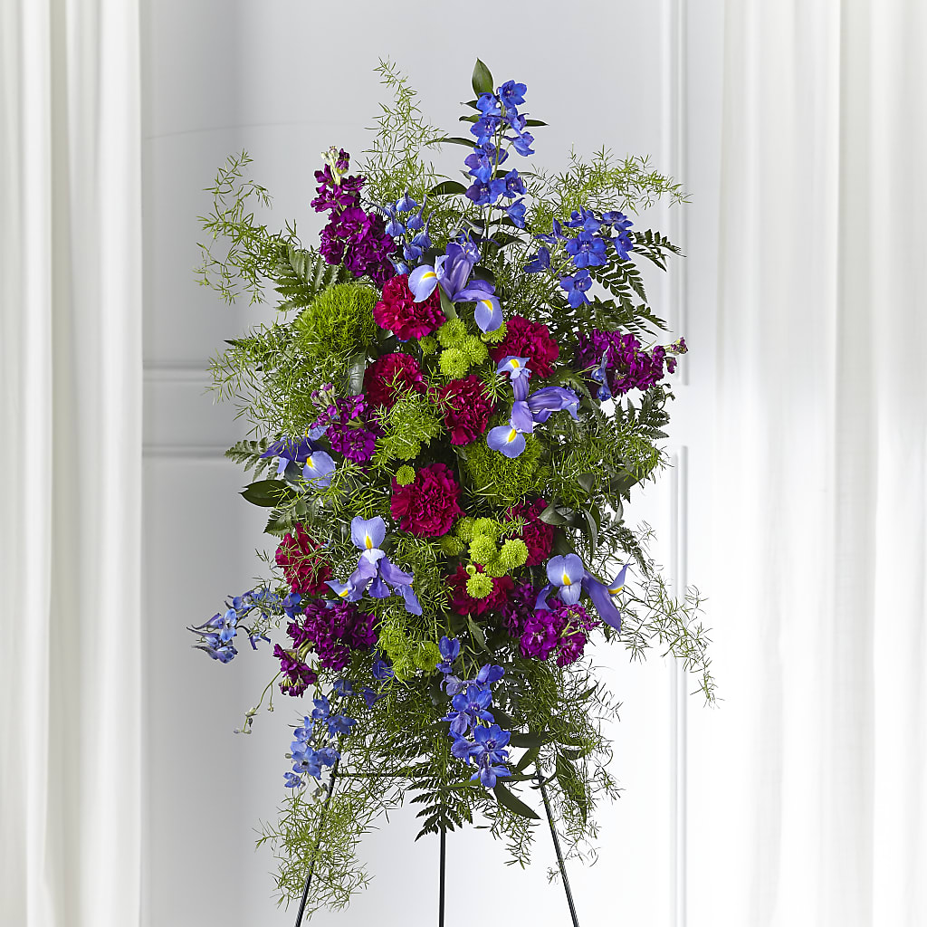 Heavenly Skies Standing Spray – Flowers By Henry Llc, Louisburg NC