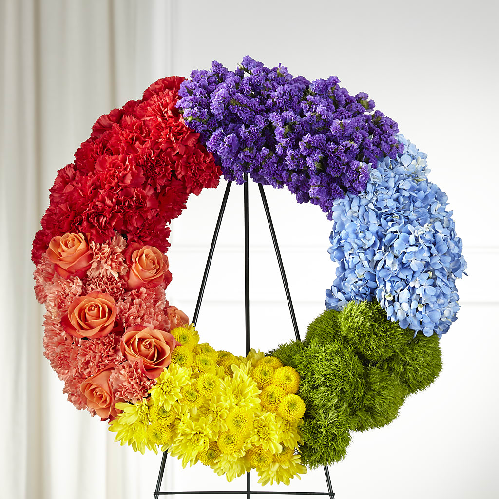 Circle of Love Wreath – Flowers By Henry Llc, Louisburg NC