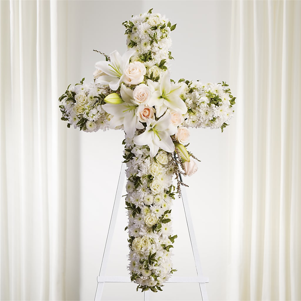 Spiritual Guidance Standing Spray – Flowers By Henry Llc, Louisburg NC