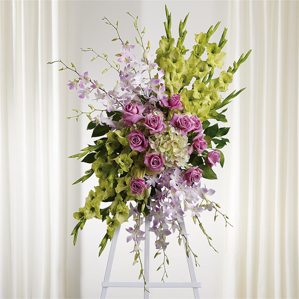 Lasting Legacy Standing Spray – Flowers By Henry Llc, Louisburg NC
