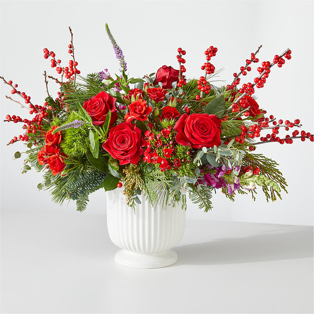 Big Red Bow Bouquet –  Flowers By Henry Llc, Louisburg NC