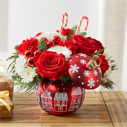 Cheer in the Air Ornament –  Flowers By Henry Llc, Louisburg NC