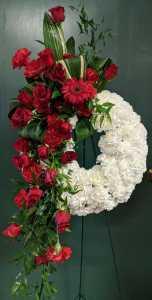 Forever Yours Wreath –  Flowers By Henry Llc, Louisburg NC