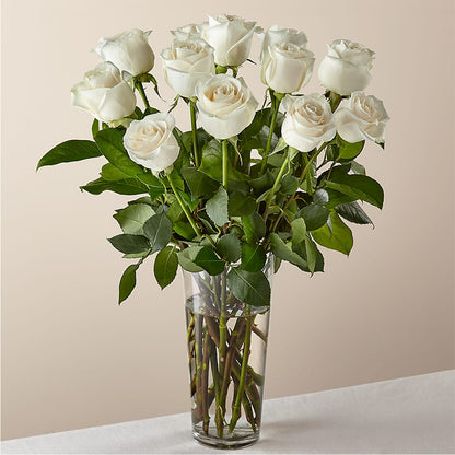 Long Stem White Rose Bouquet –  Flowers By Henry Llc, Louisburg NC
