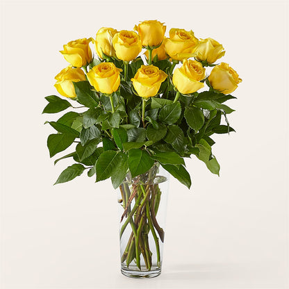 Long Stem Yellow Rose Bouquet –  Flowers By Henry Llc, Louisburg NC