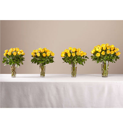 Long Stem Yellow Rose Bouquet –  Flowers By Henry Llc, Louisburg NC