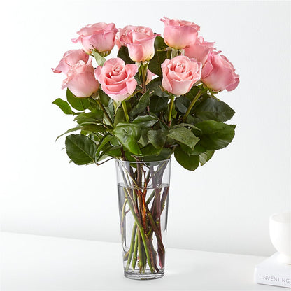 Long Stem Pink Rose Bouquet –  Flowers By Henry Llc, Louisburg NC