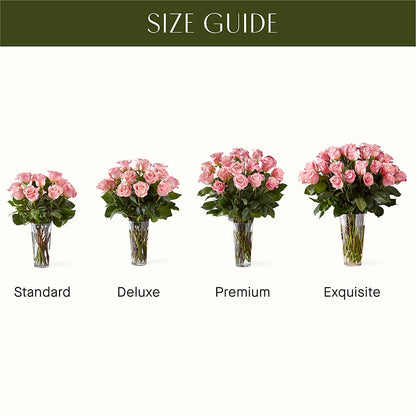 Long Stem Pink Rose Bouquet –  Flowers By Henry Llc, Louisburg NC
