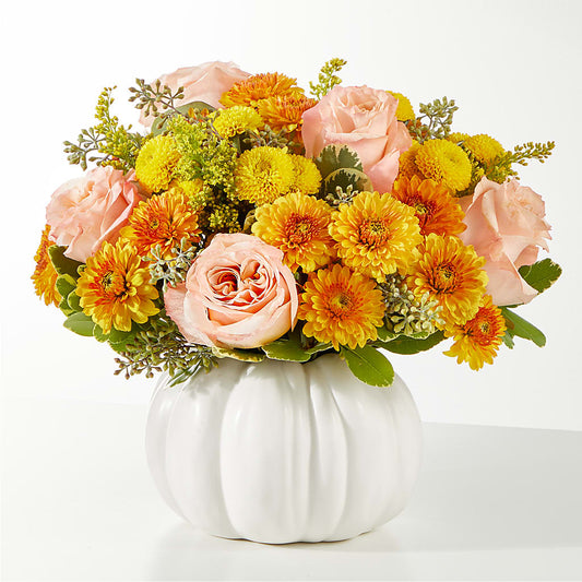 Peachy Pumpkin –  Flowers By Henry Llc, Louisburg NC