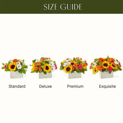 Sun-drenched Blooms Box Bouquet –  Flowers By Henry Llc, Louisburg NC