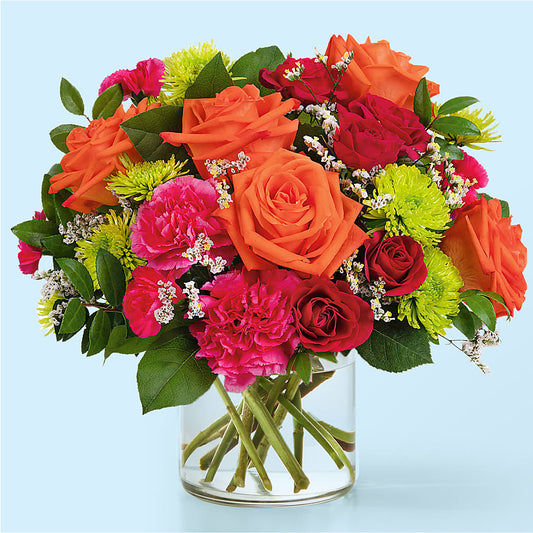 Colorful Carnival Bouquet –  Flowers By Henry Llc, Louisburg NC
