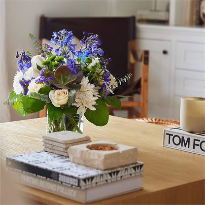 Cerulean Waves Bouquet –  Flowers By Henry Llc, Louisburg NC