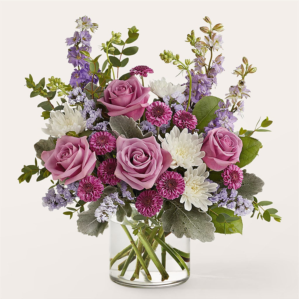 Violet Frost Bouquet –  Flowers By Henry Llc, Louisburg NC