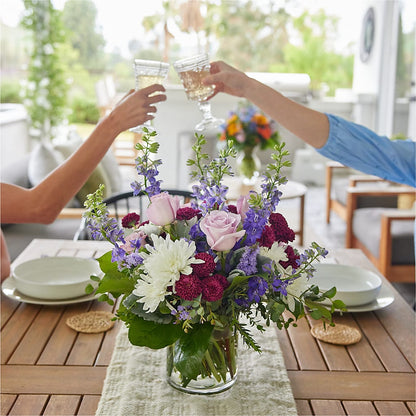 Violet Frost Bouquet –  Flowers By Henry Llc, Louisburg NC
