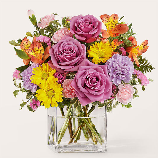 Shades of Happiness Bouquet –  Flowers By Henry Llc, Louisburg NC