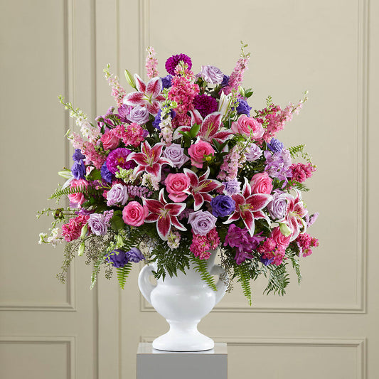 Peaceful Tribute Arrangement –  Flowers By Henry Llc, Louisburg NC