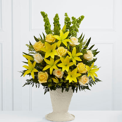 Golden Memories Arrangement –  Flowers By Henry Llc, Louisburg NC