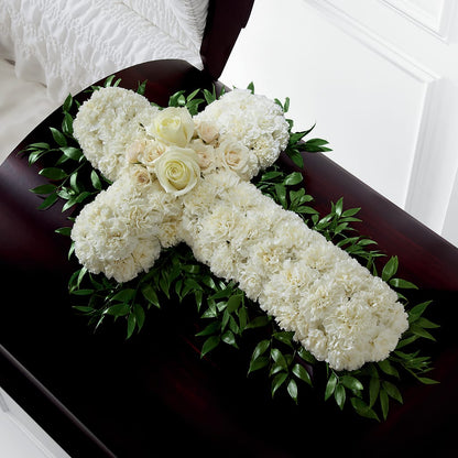 Peaceful Memories Casket Spray (Standard) –  Flowers By Henry Llc, Louisburg NC