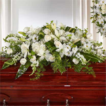Abundance Casket Spray –  Flowers By Henry Llc, Louisburg NC