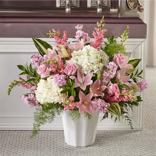 Simply Serene Floor Basket –  Flowers By Henry Llc, Louisburg NC