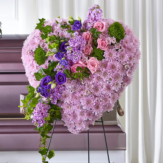 Treasured Love Standing Heart –  Flowers By Henry Llc, Louisburg NC
