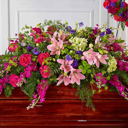 Radiant Tribute Casket Spray –  Flowers By Henry Llc, Louisburg NC