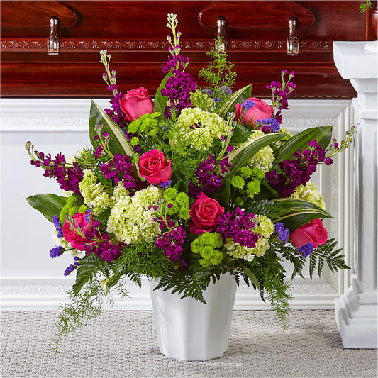 Beautiful Horizons Floor Basket –  Flowers By Henry Llc, Louisburg NC