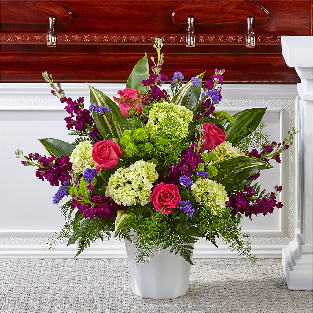 Beautiful Horizons Floor Basket –  Flowers By Henry Llc, Louisburg NC