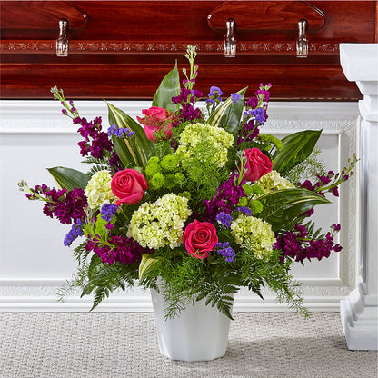 Beautiful Horizons Floor Basket –  Flowers By Henry Llc, Louisburg NC