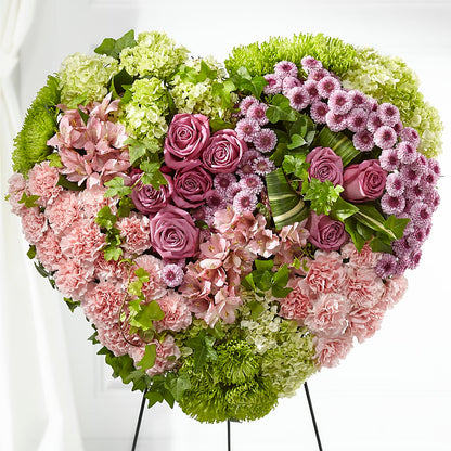 Heartwarming Standing Heart –  Flowers By Henry Llc, Louisburg NC