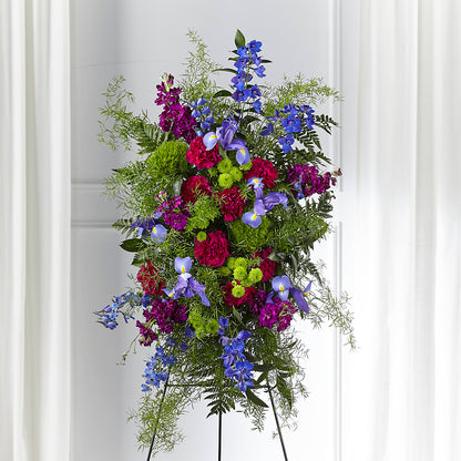 Heavenly Skies Standing Spray –  Flowers By Henry Llc, Louisburg NC