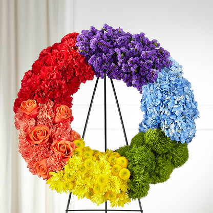 Circle of Love Wreath –  Flowers By Henry Llc, Louisburg NC
