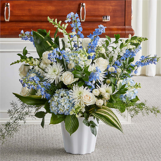 Everlasting Memories Floor Basket –  Flowers By Henry Llc, Louisburg NC