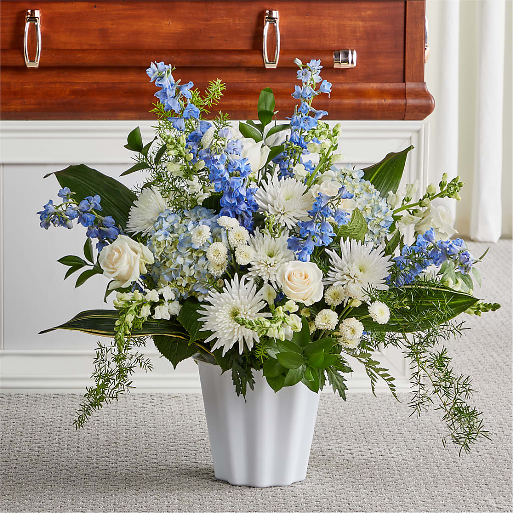 Everlasting Memories Floor Basket –  Flowers By Henry Llc, Louisburg NC