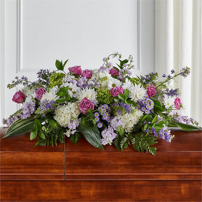 Meadows of Serenity Casket Spray –  Flowers By Henry Llc, Louisburg NC