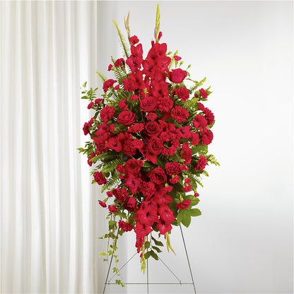 From the Heart Standing Spray –  Flowers By Henry Llc, Louisburg NC